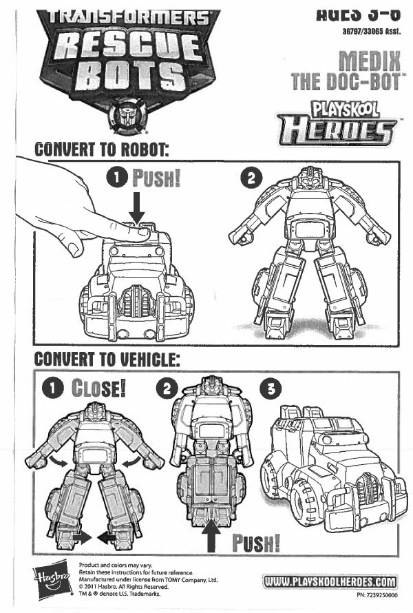 Transformers Rescue Bots Series 05 Reveal New Bots Medix And Hoist Bots  (2 of 2)